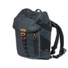 Basil Miles Tarpaulin Backpack Black Orange 17l Black/orange