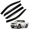 Weathershields for Nissan Navara D23 NP300 2015-2025 Car Weather Shields Wind Deflectors Visor