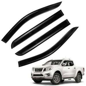 Weathershields for Nissan Navara D23 NP300 2015-2025 Car Weather Shields Wind Deflectors Visor