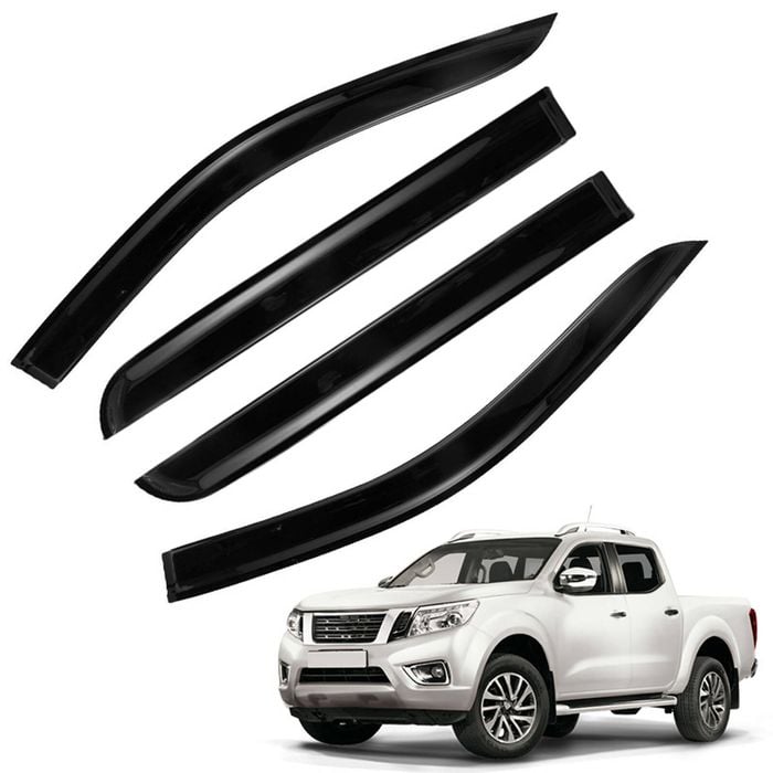 Weathershields for Nissan Navara D23 NP300 2015-2025 Car Weather Shields Wind Deflectors Visor