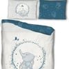 Disney Dumbo Blue Cotton Quilt Cover Set - Toddler Bed Size