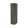 Lugna 2048 x 450 x 580mm Storm 3 Shelf 4 Drawers Left Hinged Door Storage Cabinet