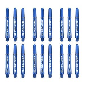 18pc Target Pro Grip Nylon Shaft/dart Stem Replacement Accessory Short Blue