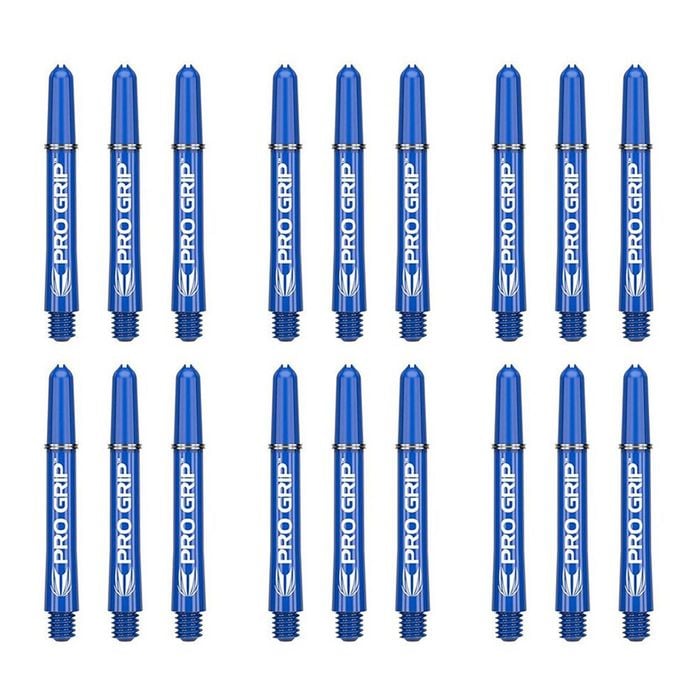 18pc Target Pro Grip Nylon Shaft/dart Stem Replacement Accessory Short Blue
