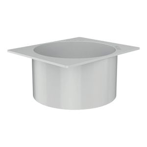 Marley 80mm Gull Grey Stormcloud Dropper Outlet