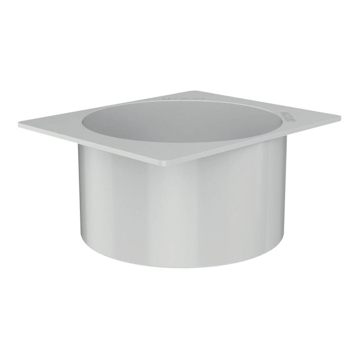 Marley 80mm Gull Grey Stormcloud Dropper Outlet