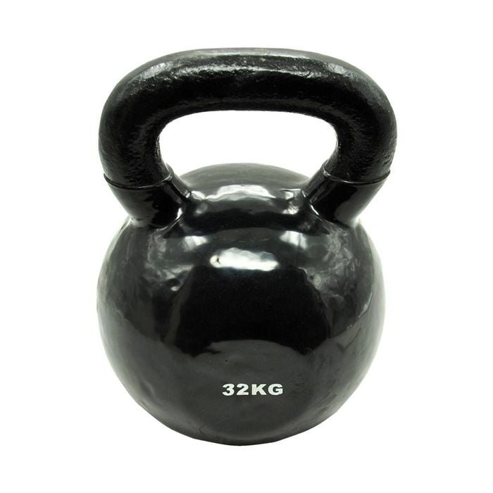 32kg Russian style Cast Iron Vinyl Kettlebell Weight