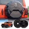 Spare Wheel Cover with Fake Tyre for GWM Tank 300 2023-Onwards Tire Protective case Glossy Black