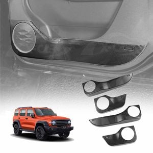 Anti Kick Car Door Panel For GWM Tank 300 2023-Onwards Steel Protective Side Edge Protector