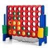 Costway Giant 4-in-a Row Puzzle Game W/quick-release Lever