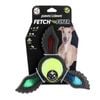 Paws & Claws Fetch Flyer Foam Dart Pet Toy Black 21.9x19.5x6