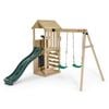 Plum Play AU Lookout Tower Playcentre with Swings Wooden Climbing Frame for Kids