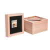 Nicola Spring 6" X 6" Light Wood 3d Box Photo Frames - 2" X 2" Mount - Pack Of 5