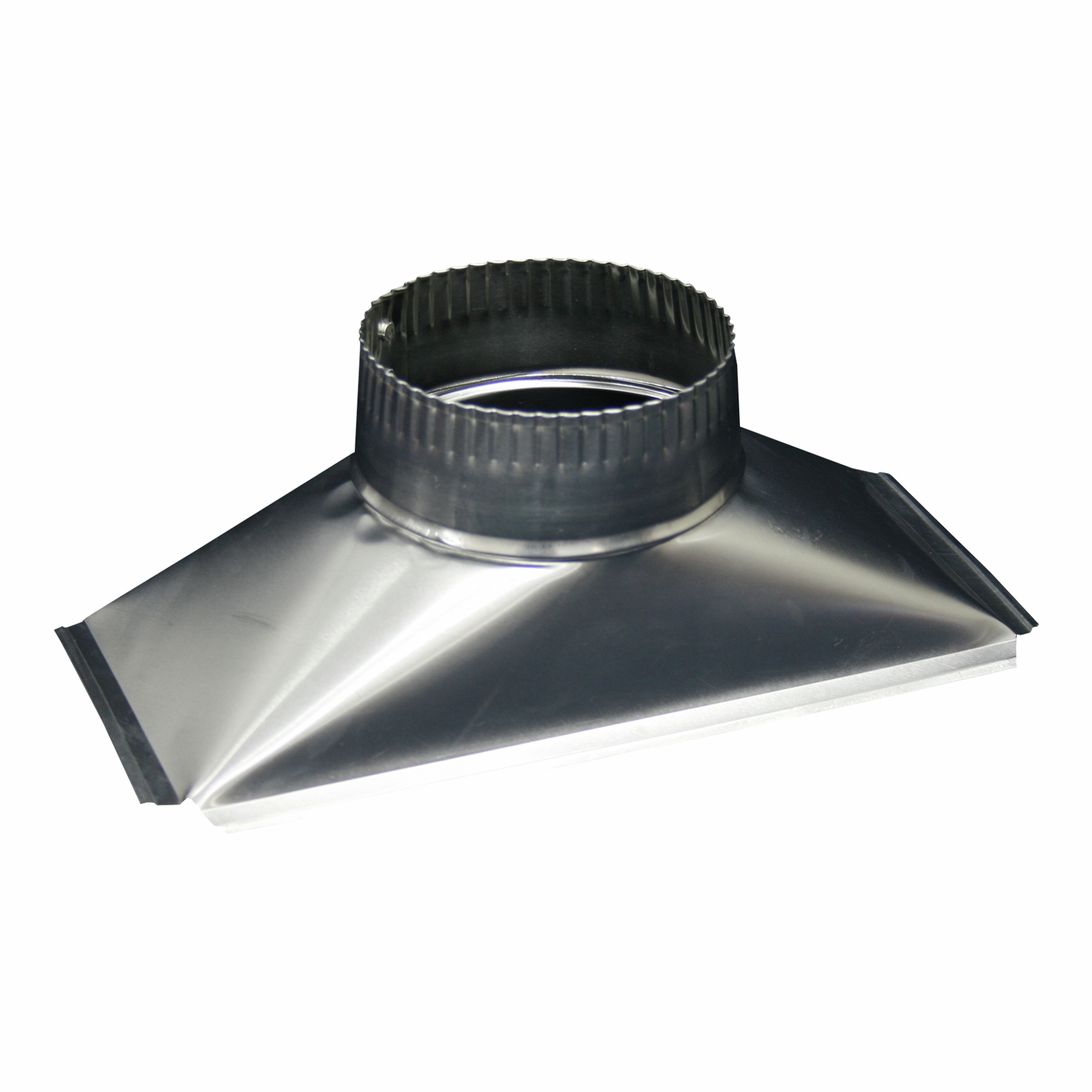 Deflecto 130 x 290mm Rectangular To Round Rangehood Adaptor