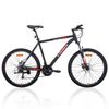 Trinx M136 Mountain Bike 26 inch Shimano Gear 21-Speed MTB Matt Black White/Red 19 inches
