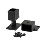 ProtectorAl 66 x 44 x 80mm Black Angle Bracket - 2 Pack