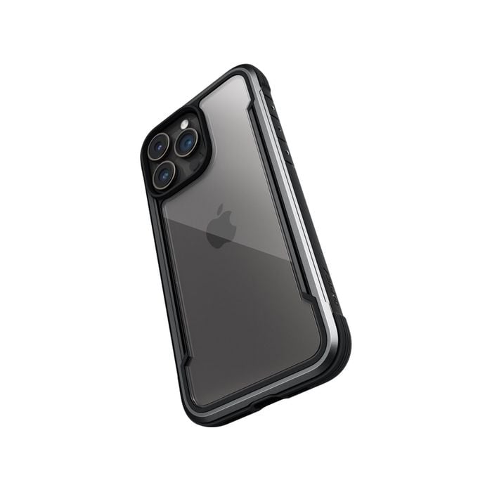 Raptic Shield Phone Case For Apple Iphone 15 Pro Max - Black