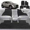 6D Diamond Car Floor Mats for Mazda CX-3 2015-Current-Full Set-Black-Outback GT