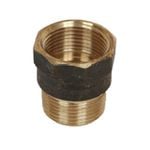 Brasshards 15mm Brass Male / Female Threaded Adaptor