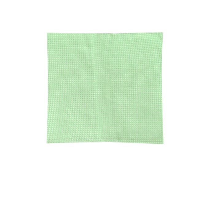 Cotton Waffle Cushion Cover 40 x 40 cm Green