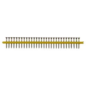 Simpson Strong-Tie 6G x 42mm Zinc Yellow Quik Drive Collated Plaster Screw - 500 Pack