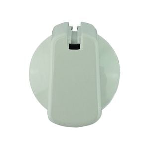 KNOB 40MM UNI SINGLE WHITE