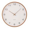 Karlsson Acento Wall Clock 40cm - White/Walnut
