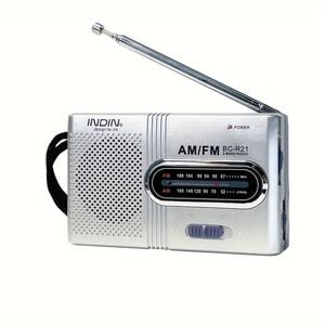 Portable Am/fm Mini Radio With Headphone Jack