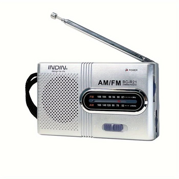 Portable Am/fm Mini Radio With Headphone Jack