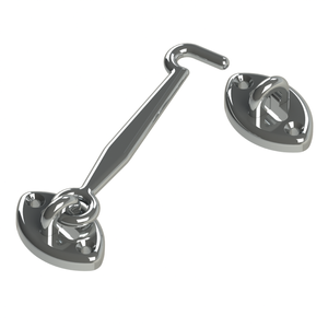 Hooks-cabin *c 100mm Cp C/w Screws