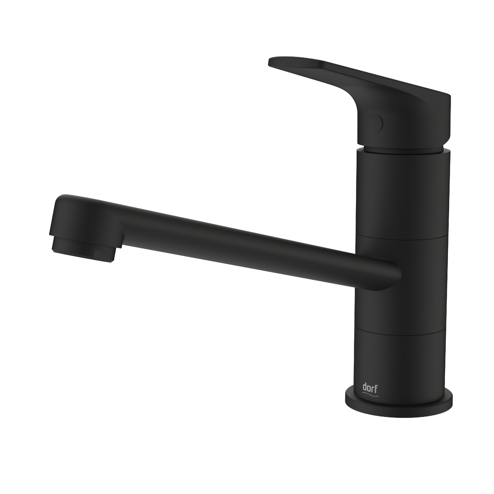 Dorf Black Lead Free Kip Sink Mixer