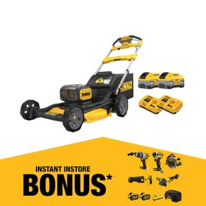 DeWALT 2 x 18V XR 21" Self-Propelled Mower - 8.0Ah Kit DCMWSP156W2-XE