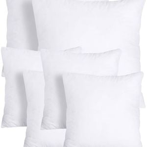 14x Premium Euro 100% Cotton Pillow With Cover Filled Durable Soft European Square 65x65cm