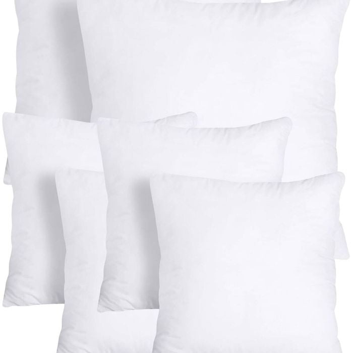 14x Premium Euro 100% Cotton Pillow With Cover Filled Durable Soft European Square 65x65cm