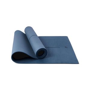 Decathlon - Beginner Yoga Mat 180 Cm X 58 Cm X 5 Mm - Dark Blue - One Size