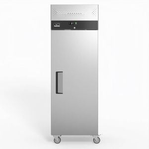 AG Equipment AG 429 Litre Upright Single Door Stainless Steel Door Fridge - Commercial Solid Door Upright Fridges (AG-GNX400TN)