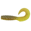 Berkley PowerBait Grub 2.5" Soft Plastic Fishing Lure Breen Chartreuse