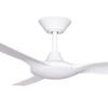 ThreeSixty 132cm 3 Blade DC White Delta Ceiling Fan