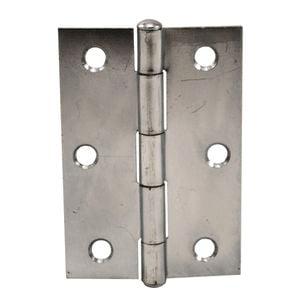 Lane 85mm Zinc Plated Loose Pin Butt Hinge