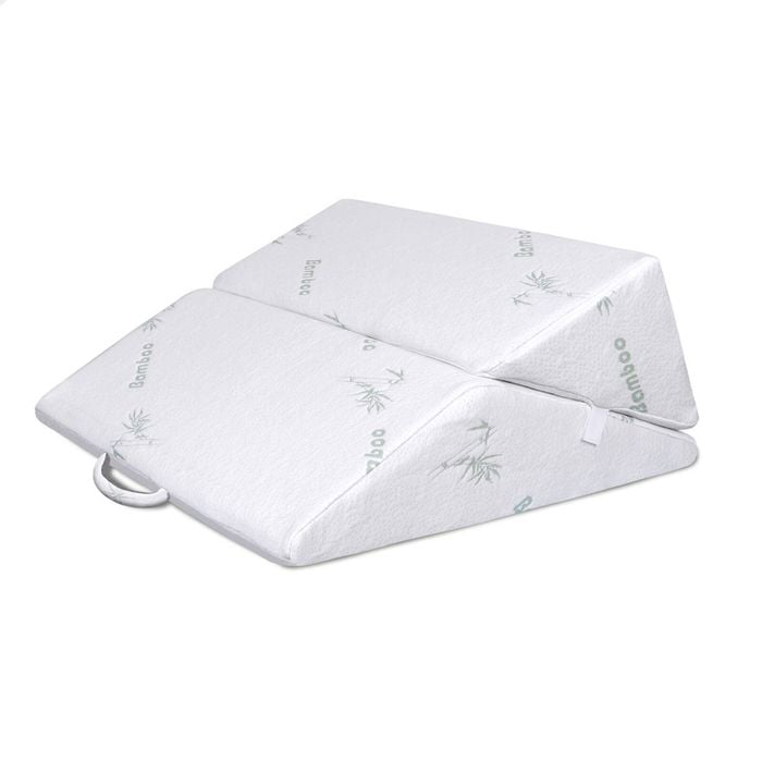 STARRY EUCALYPT Wedge Pillow Memory Foam Cool Gel Set of 2