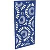 ProtectorAl 300-1200w x 1201-2400h Dark Blue/Gloss White Sunburst Unframed Composite Deco Panel