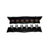 Formula Sports 6 Clip Pool Cue Wall Billiards Rack Black