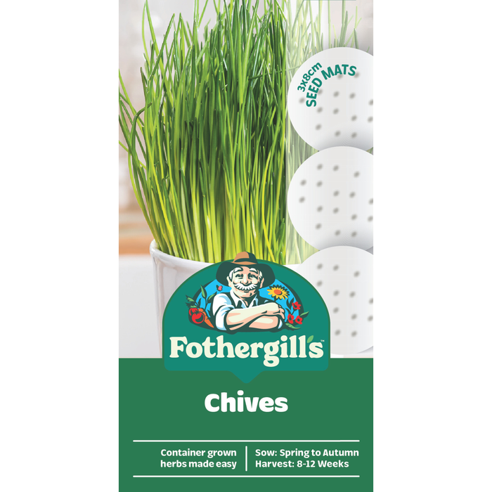 Fothergill's Chives Seed Mats