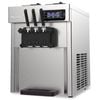 POLYCOOL Benchtop Soft Serve Ice Cream Machine, 3 Flavours, 2+Twist, Frozen Yoghurt, Acai Maker, Twin Cylinder, 15A Plug