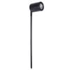 Brilliant 12V 5W Black Tate Cool White Garden Light Spike
