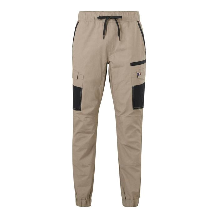 Citeco Size 92R Khaki Cuffed Ripstop Jogger