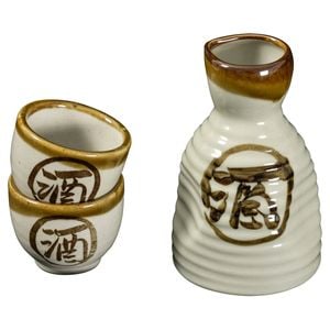 Omotenashi Sake Set of 3 - 144ml Flask