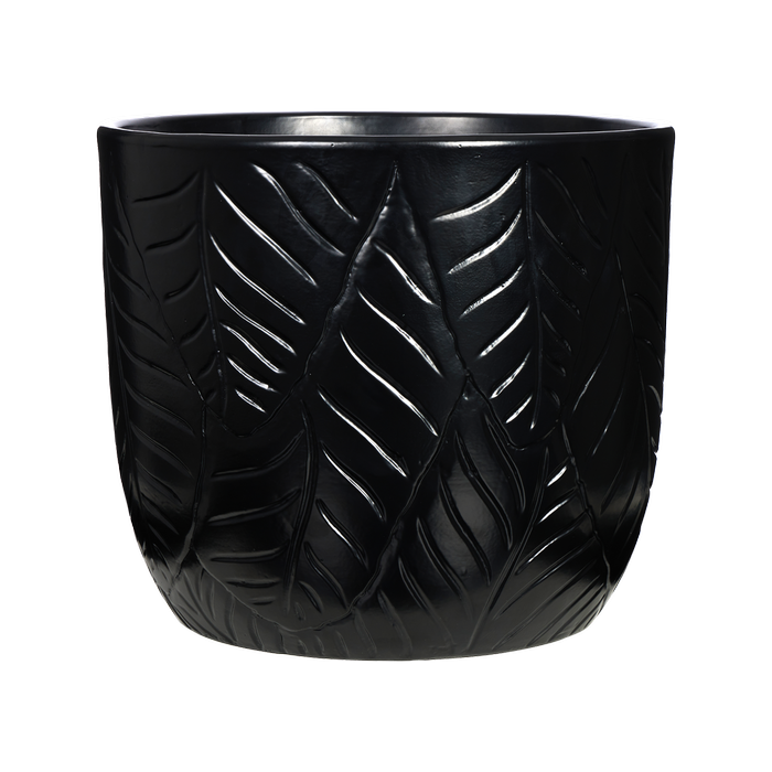 Northcote Pottery 36cm Black Isla Pot