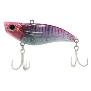 Zerek Pink Toxic Maniac Vibe Rattling Hard Body Vibration Fish Lure 70mm/14g