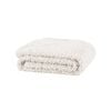 J.Elliot Lyla Faux Sheep Fur Throw Rug Ivory